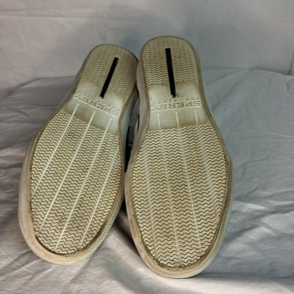 Sperry Men’s Top-Sider Halyard Laceless White Casual Shoes Size 9 - Picture 6 of 8